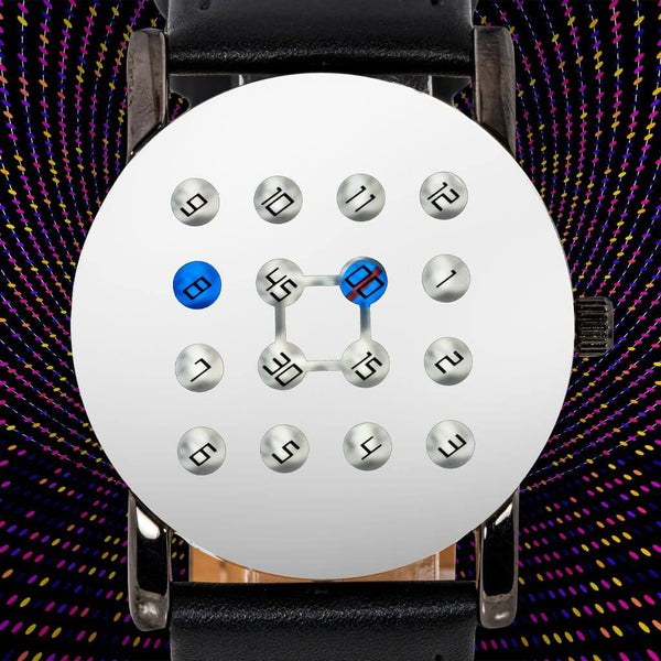 Vintage Bingo Stainless Steel Watch Vintage Bingo Card Face Watch, Retro Style Timepiece, Unique  main image 2