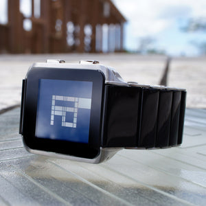 Logo Binary LCD Watch