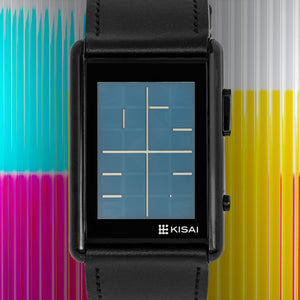 Stencil LCD Watch