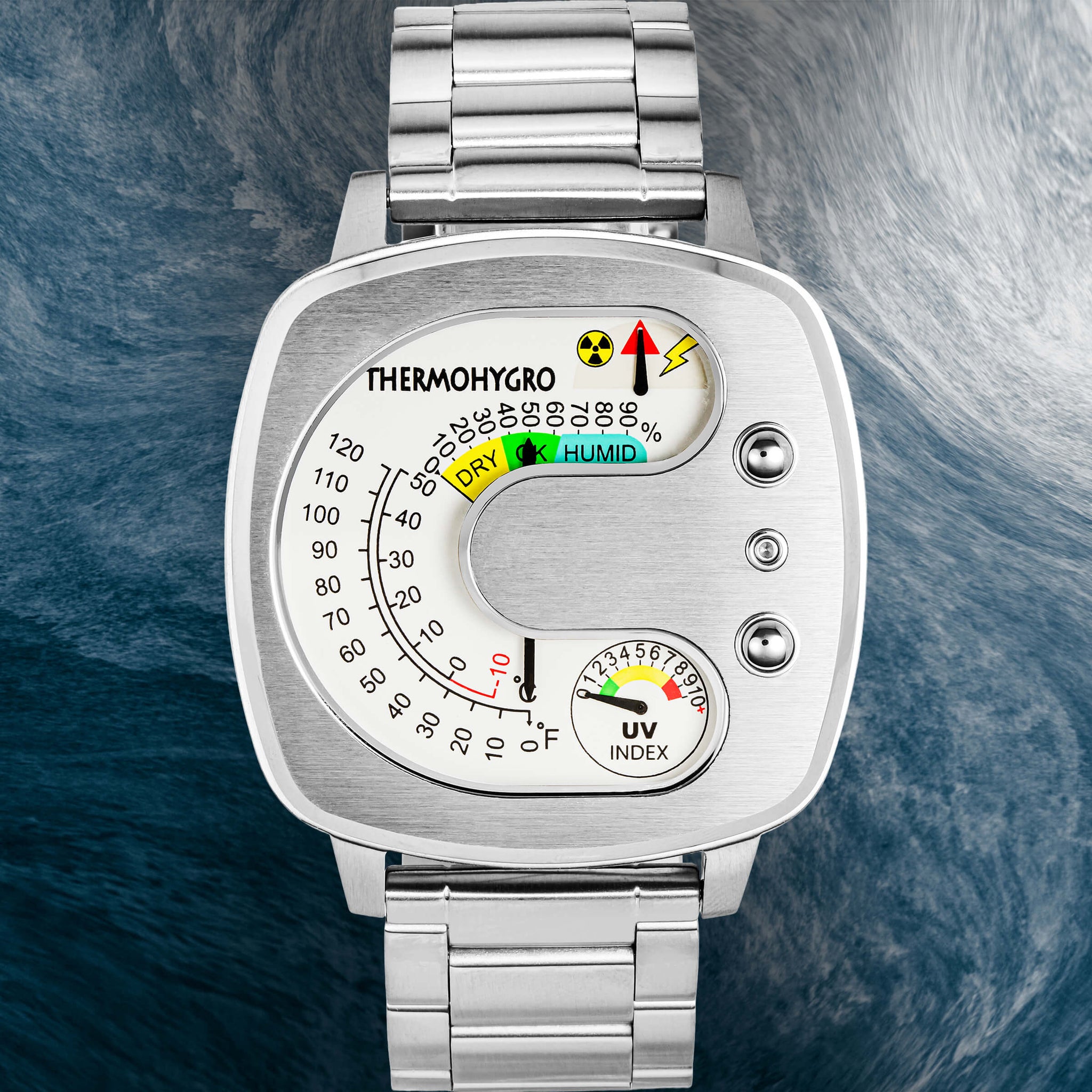 ThermoHygro Analog Watch