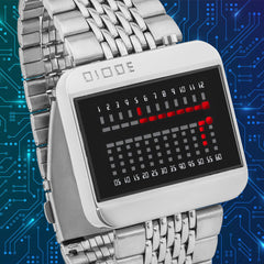 SEAHOPE BARCODE LED WATCH レトロフューチャー Y2K Barcode LED Watch | Japan Trend Shop