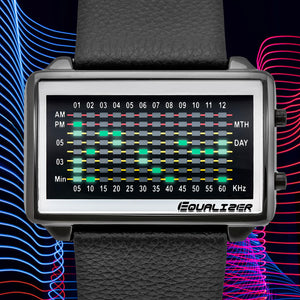 Equalizer High Frequency LCD Watch