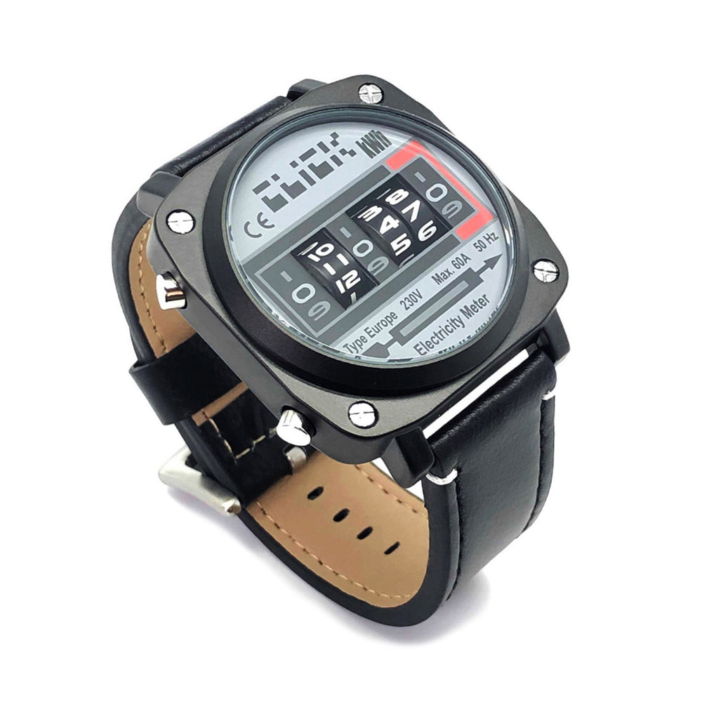 Disc Watch Revolving Disc Watch | kWh | Tokyoflash Japan