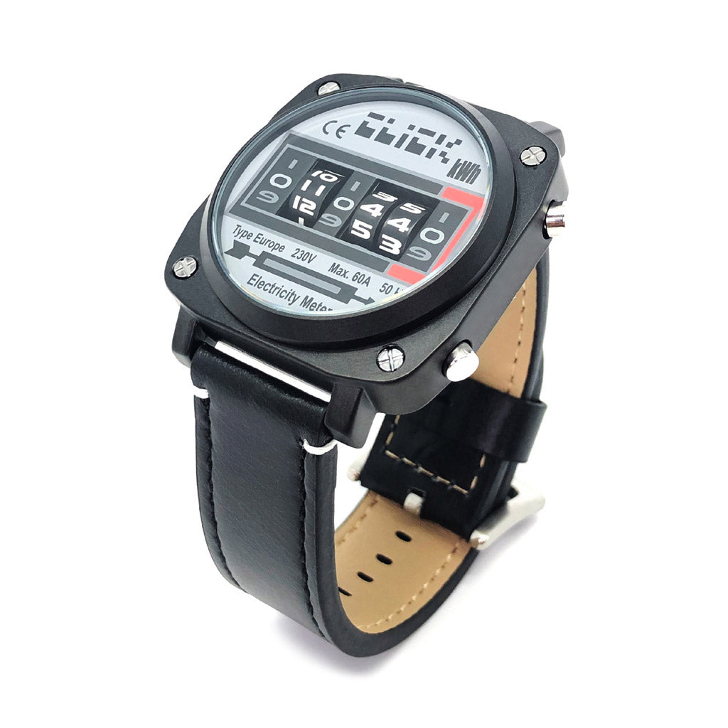 Disc Watch Revolving Disc Watch | kWh | Tokyoflash Japan