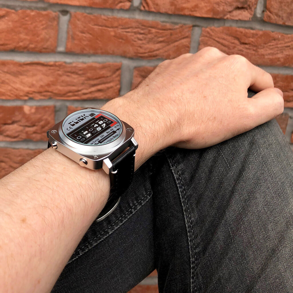 Disc Watch Revolving Disc Watch | kWh | Tokyoflash Japan