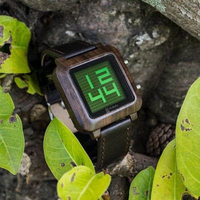 Tokyoflash Kisai Quasar Silicone LCD Watch With Cryptic Geometrical Pattern  Display - Tuvie Design