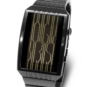 Online Motion Sensor LCD Watch