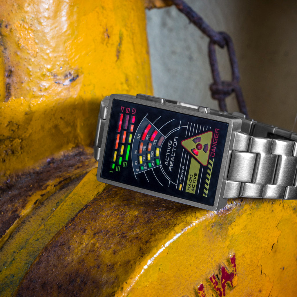Pyrotechnic Watch Crazy Watch Design | Radioactive | Tokyoflash Japan