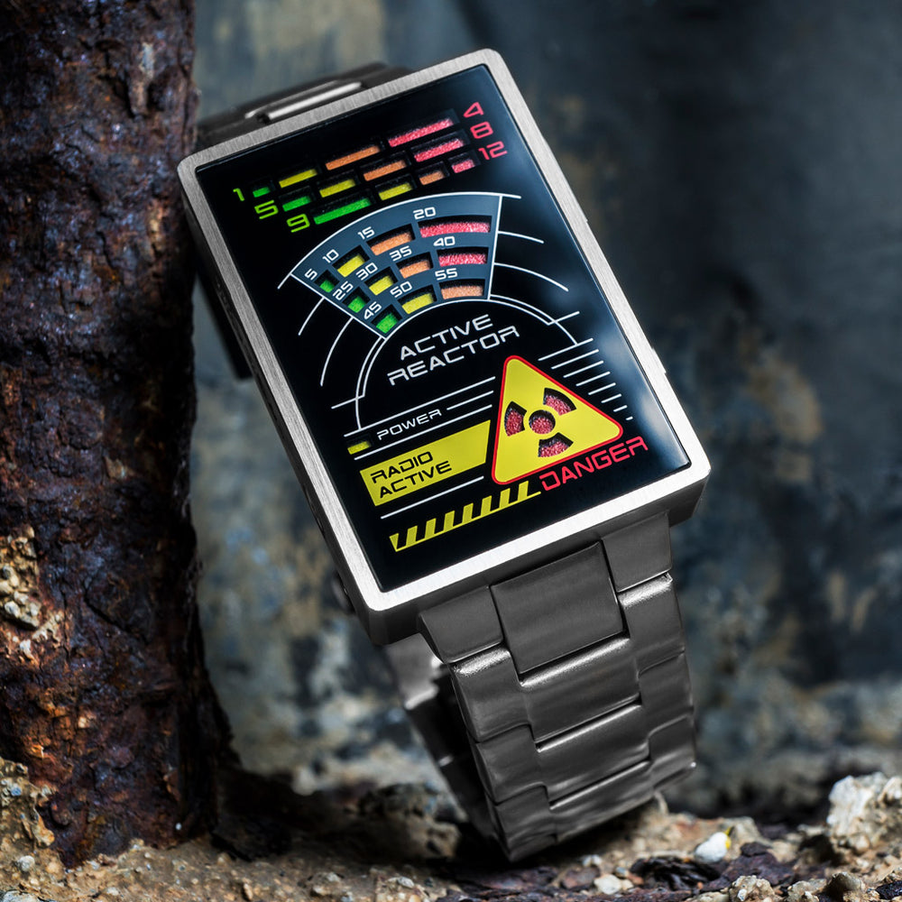 Pyrotechnic Watch Crazy Watch Design | Radioactive | Tokyoflash Japan