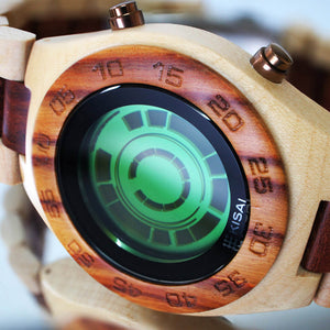 Rogue SR2 Wood LCD Watch