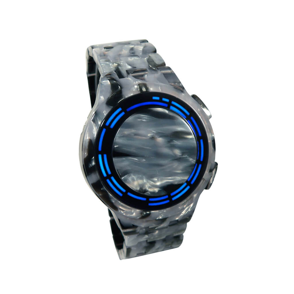 Creative LED Watch Design | RPM Acetate Color | Tokyoflash Japan