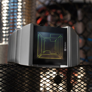 Space Digits LCD Watch
