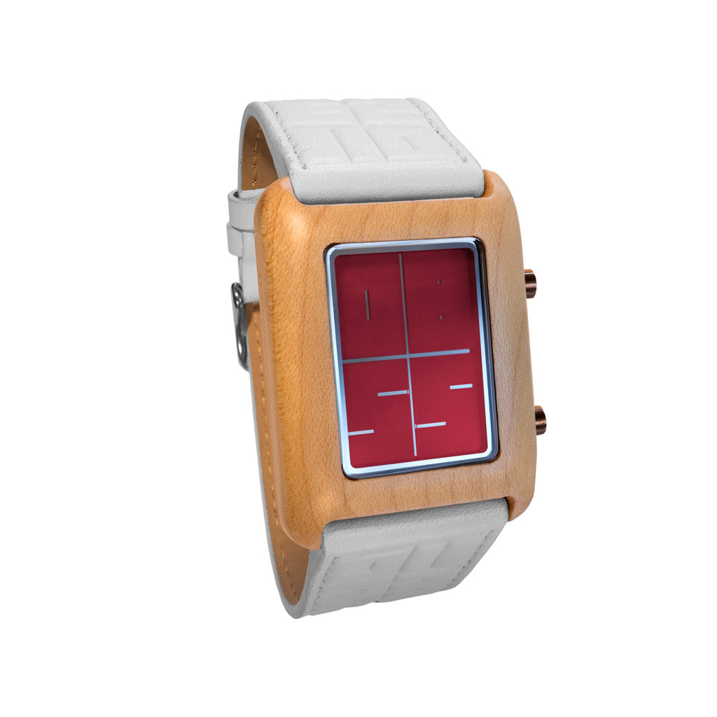 Unique Watch Design | Stencil Wood | Tokyoflash Japan
