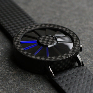 Blade Carbon Fiber LED Watch