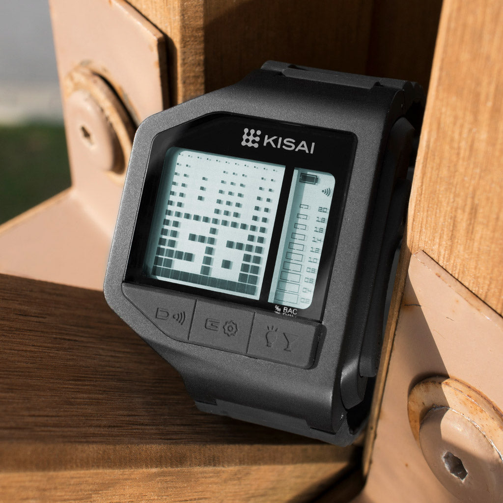 Breathalyzer Watch Intoxicated Silicone Tokyoflash Japan