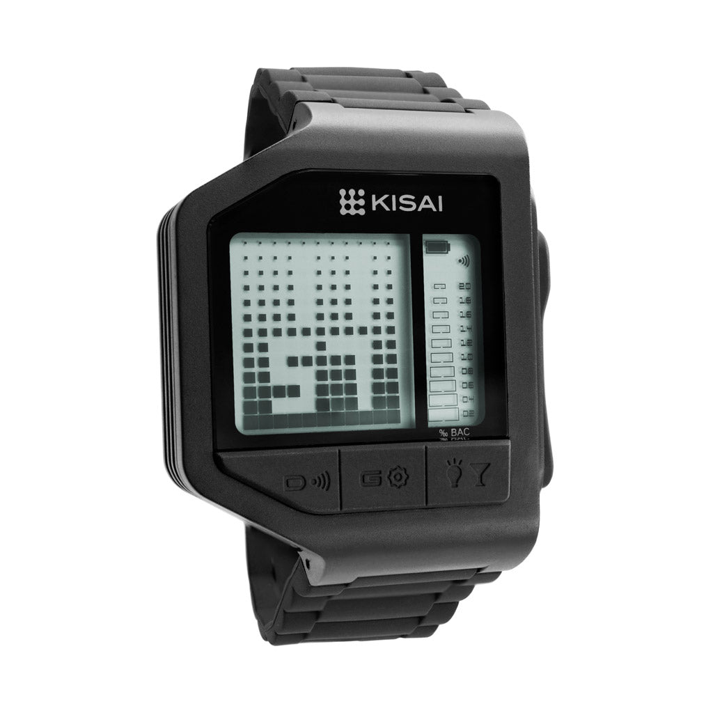 Breathalyzer Watch Intoxicated Silicone Tokyoflash Japan