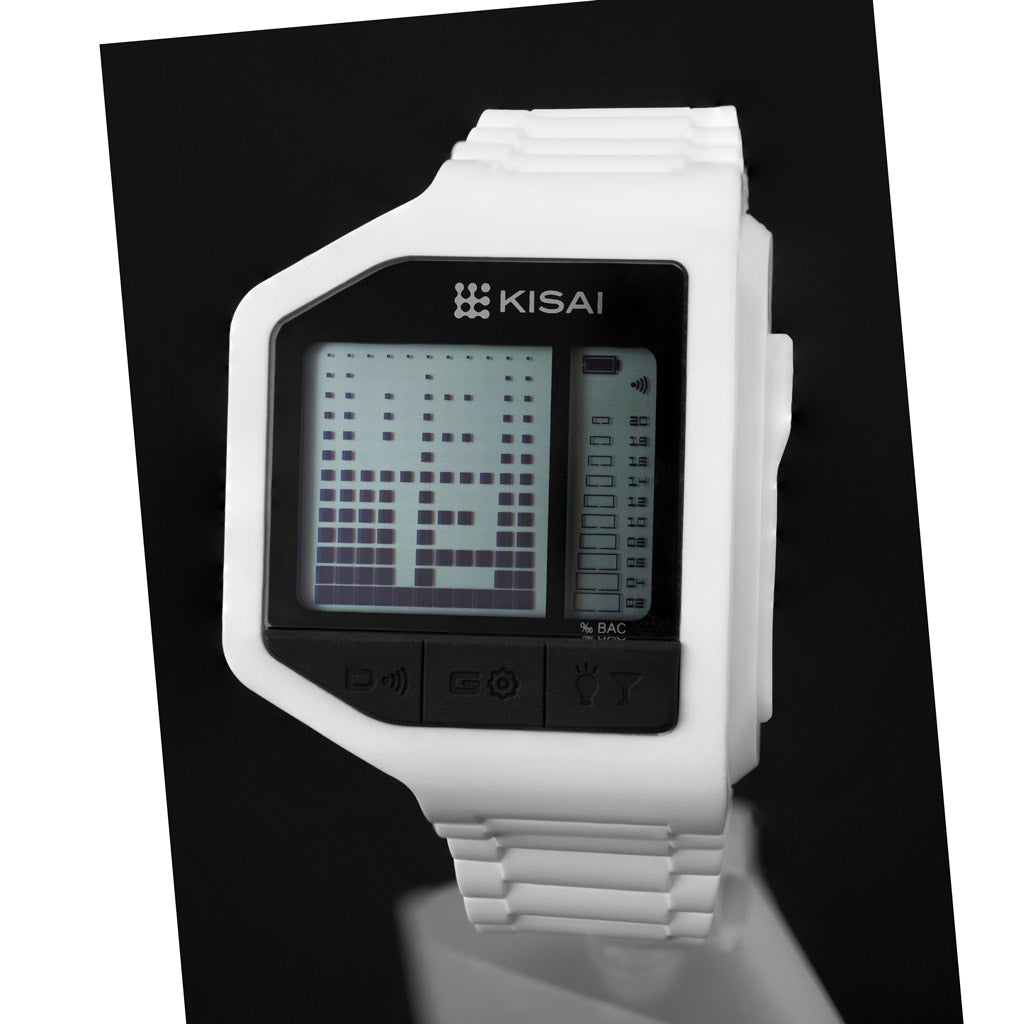 Breathalyzer Watch Intoxicated Silicone Tokyoflash Japan