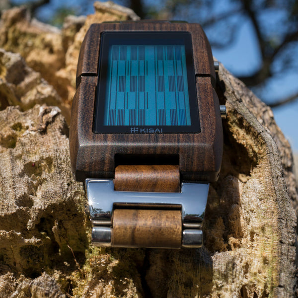 USB Memory Watch | Upload Wood | Tokyoflash Japan