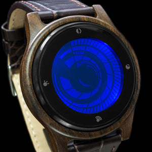 Vortex Wood LCD Watch
